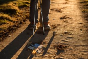 Jak założyć buciki na kijki nordic walking